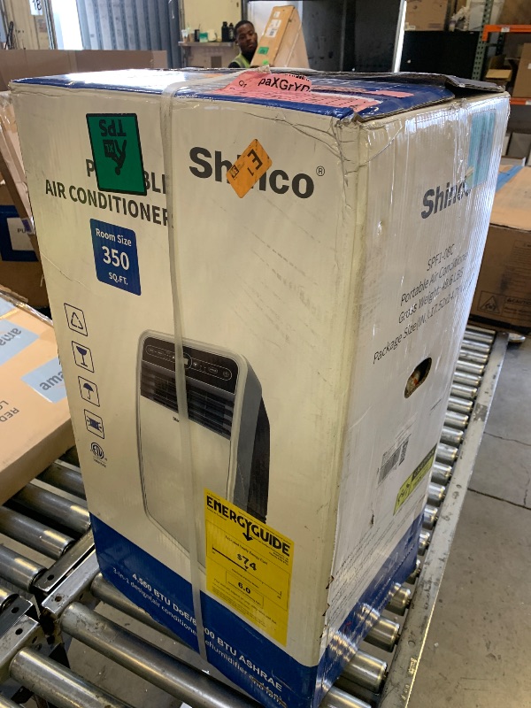 Photo 1 of Shinco 8,000 BTU Portable Air Conditioner, AC Unit with Built-in Cool, Dehumidifier & Fan Modes for Room up to 350 sq.ft, Conditioner Remote Control, 24 Hour Timer, Installation Kit