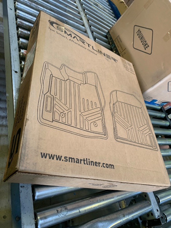 Photo 1 of SMARTLINER - Custom Fit Floor Mats - 1st Row Liner Set - - Compatible with 2019-2023 Ford Ranger