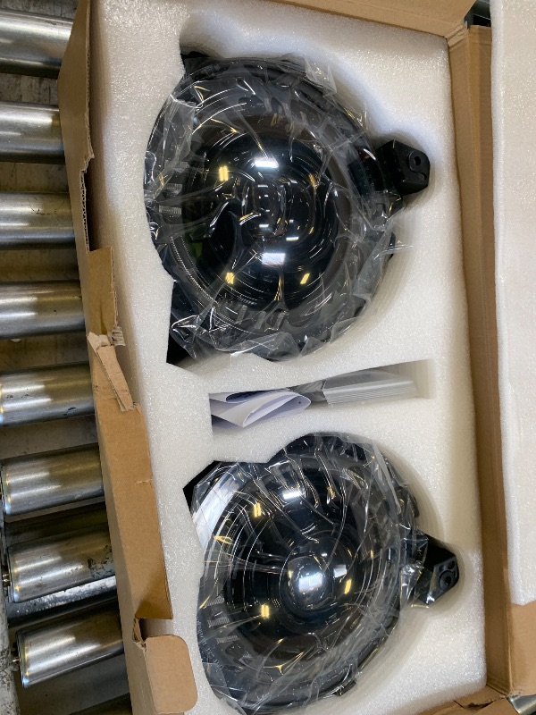Photo 1 of SUPAREE DOT Round LED Headlights with DRL and Hi/Lo Beam, 1000% Brighter 9 Inch HeadLight Assembly, Dual Beam Lens Anti-glare Headlight for 2018+ Jeep Wrangler JL JLU 2020+ Jeep Gladiator JT, 2Pcs