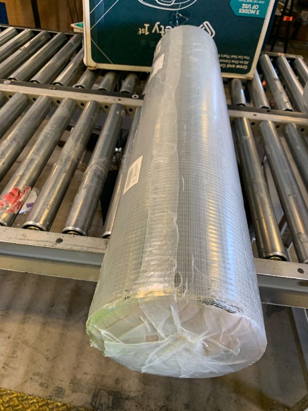 Photo 1 of Jotesnew Galvanized Hardware Cloth 36in x 100ft, 1/4 inch Silver Hot Dipped Galvanized Welded Cage Wire Mesh, 23Gauge Wire Mesh Roll for Gardens, Chicken Coops & Poultry Netting Cage Fence