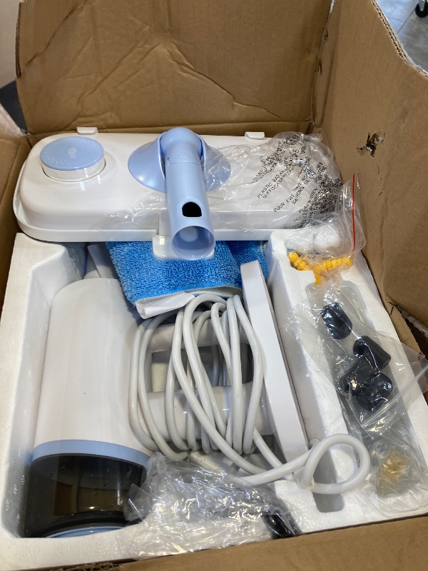 Photo 1 of 10 in 1 Floor Steamer with Detachable Handheld Steam Cleaner Perfect for Hardwood Floors, Clothes, Windows, Tiles, Furniture, Carpet, Whole Home Use,Steam Mop for Floor Cleaning