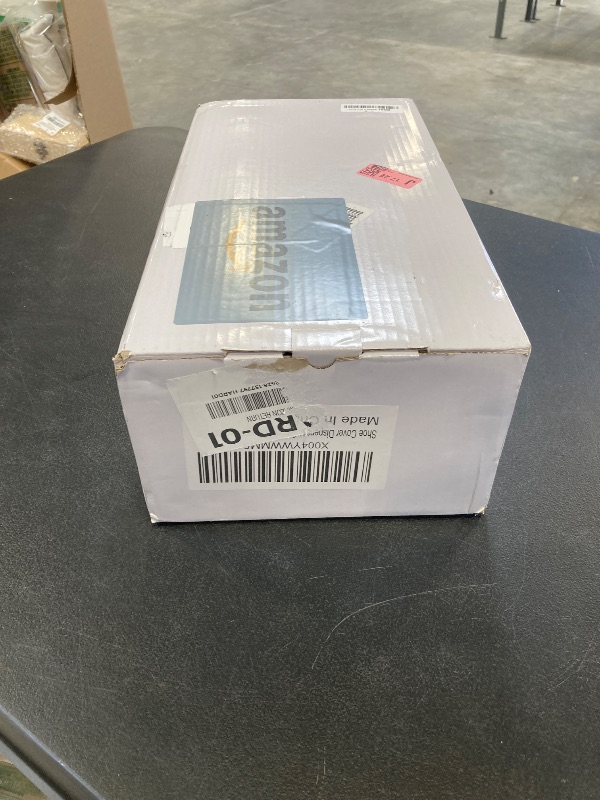 Photo 1 of Shoe Cover Dispenser Automatic Shoe Cover Machine with 200pcs Shoe Covers Disposable Portable Automatic Shoe Cover Dispenser Shoe Booties Disposable Non Slip for Home Office Factory Supermarket