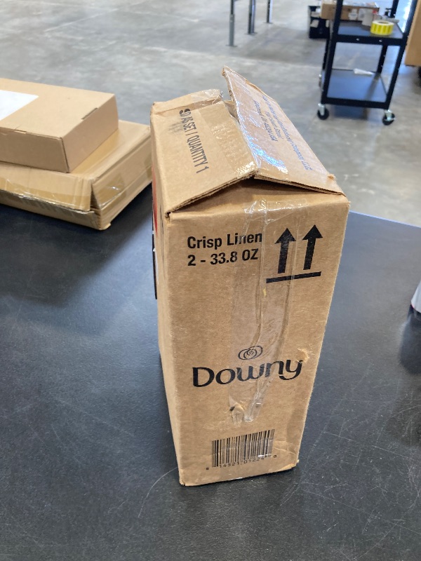 Photo 1 of Downy Wrinkle Releaser Spray, All In One Formula, Removes Wrinkles, Static and Odor Eliminator, Crisp Linen Scent, 33.8 Fl Oz, Pack of 2 (Packaging May Vary)