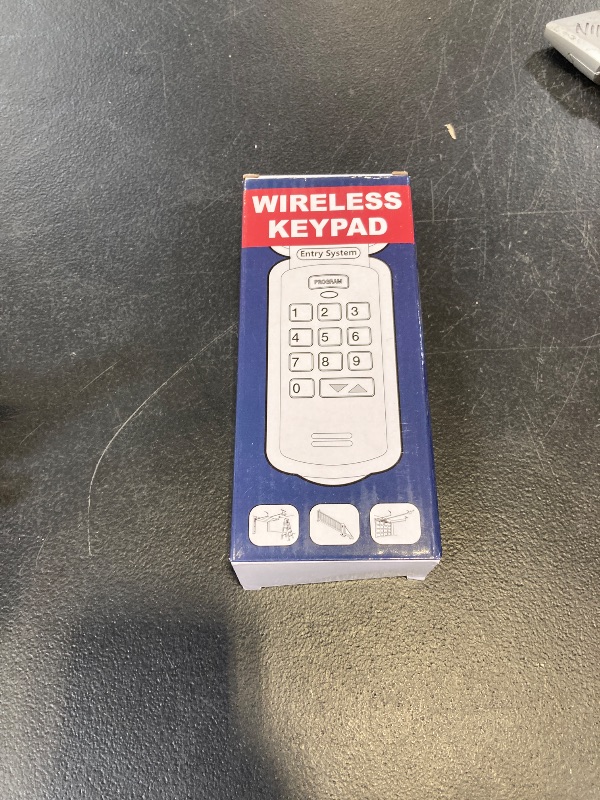 Photo 1 of XDTKML for Genie Garage Door Opener Keypad Compatible with All Genie Intellicode Overhead Door Codedodger and Dip Switch Opener for 1995-Current Models 315/390MHZ Wireless Keyless Keypad Replacement