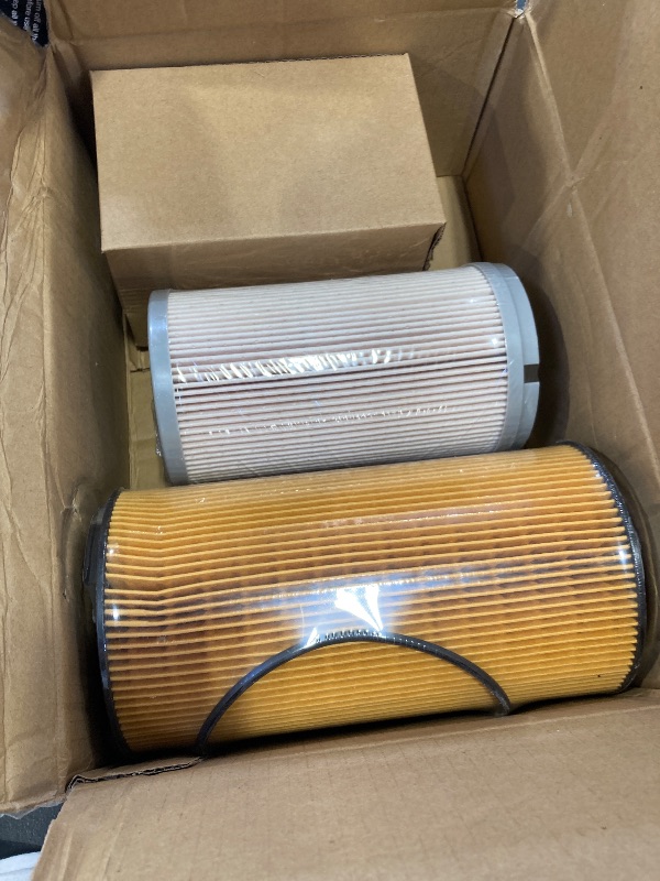 Photo 1 of 2234788 Oil Filter,1922496 Oil Filter Kit,K37-1029 Fuel Filter Element Compatible With Paccar MX-13 Engine