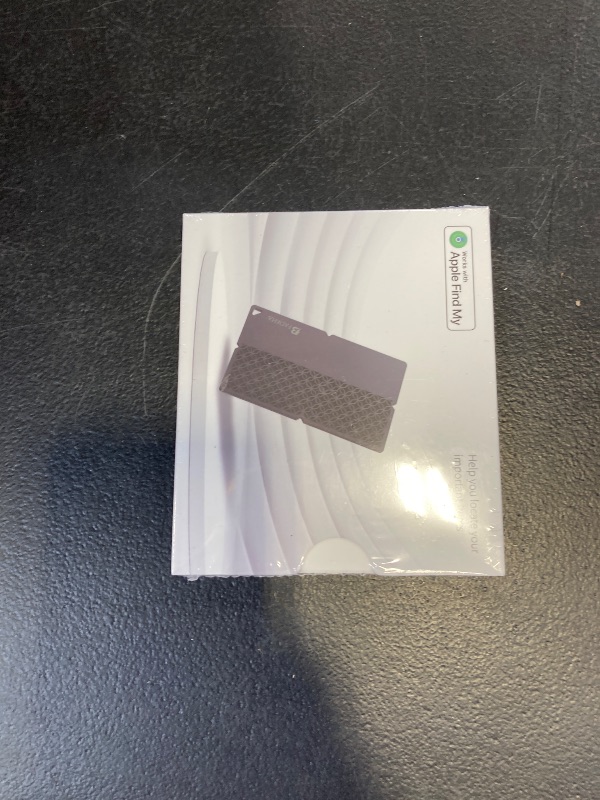 Photo 1 of 2026 [Apple MFi Certified] (iOS Only) Bluetooth Tracker Smart Card for Apple Find My iPhone Ultra-Thin Wallet GPS Tracker, 5-10 Years Staying Power, Keys Finder & Item Locator for Keys, Bags, Passport