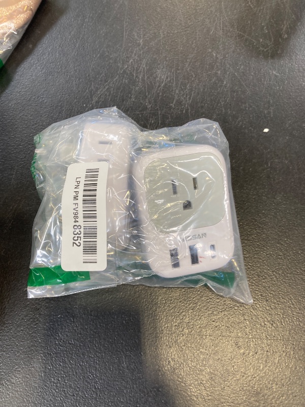 Photo 1 of 2 Pack European Plug Adapter USB C, TESSAN US to Europe Adapter 4 Outlets 3 USB Charger, Type C International Power Adaptor to Italy Spain France Portugal Iceland Germany, Europe Travel Essentials