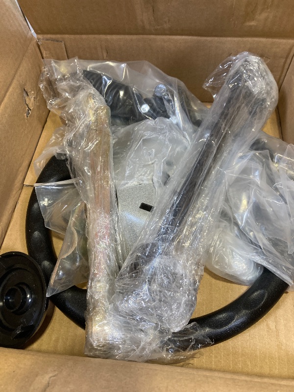 Photo 1 of JNDO Go Kart Steering kit 380mm Steering Shaft+340mm Rack and Pinion+300mm Steering Wheel+150mm Steering Column+240mm Tie Rods+80mm Sleeve Suitable for Buggy Quad Go Kart Golf UTV