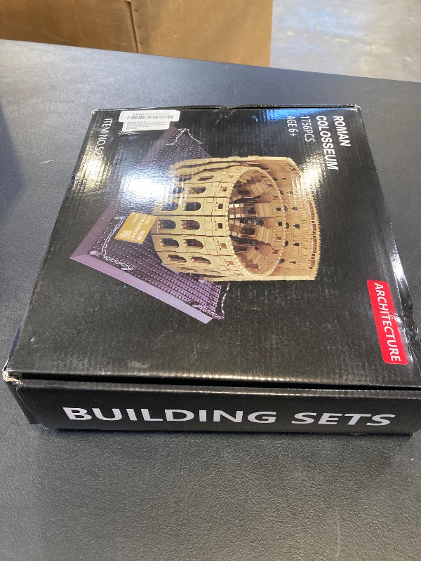 Photo 1 of CAXIMSY Roman Colosseum Architecture Model Building Block Sets The Office Landmarks Skyline Set Toys Collection for Adults Kids 1756 Pieces