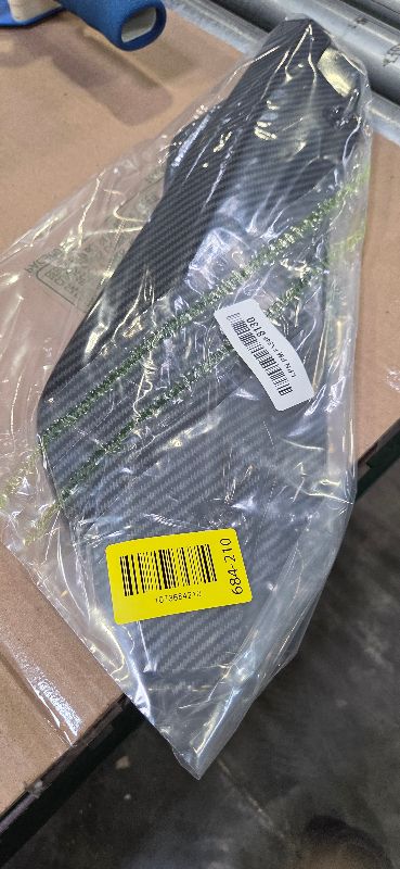 Photo 1 of 2PCS Universal Car Rear Bumper Lip Splitter Canard Diffuser, Side Fin Fenders Skirt Protector Exterior Decoration Trim for Car (Carbon Fiber)