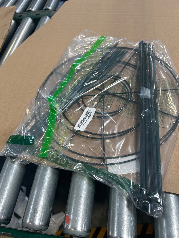 Photo 1 of 2Set Metal Peony Grid Cages, 30"H X 13"D Large Flower Support Cages Grow Through Hoop Ring Peony Stakes Garden Plant Support Rings Heavy Duty Plant Braces Peonies Structure for Outdoor Plants Blossoms