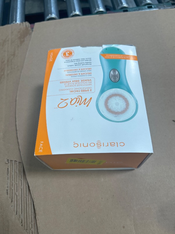 Photo 1 of Mia 2 Facial Cleansing System, 2 Speed Settings, with Sensitive Brush Head (Sea Breeze)