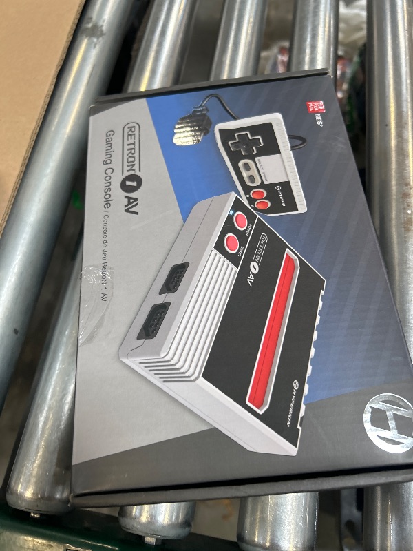 Photo 1 of Hyperkin RetroN 1 AV Gaming Console for NES (Gray) - NES