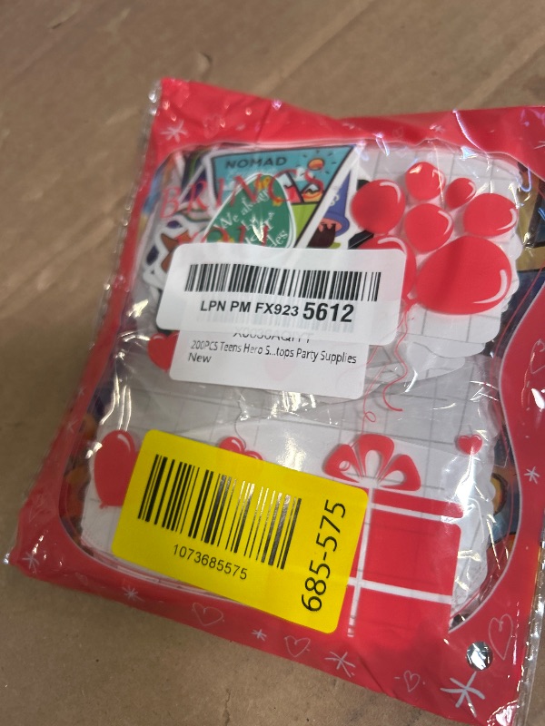 Photo 1 of 200PCS Cool Character Stickers for Water Bottles Skateboard Luggage Laptop Bumper Waterproof Vinyl Stickers Bulk for Boys Teens Adults