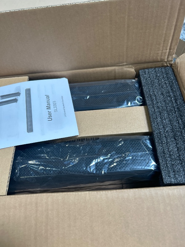 Photo 1 of 2.0 ch 100W Sound Bar for Smart TV, 2-in-1 Detachable Bluetooth 5.3 Speaker with 3 EQ Modes & Adjustable Bass - Home Theater Audio for Movies, Gaming, Music