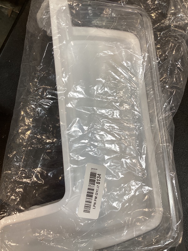 Photo 1 of ?DA97-11483A Left Lower Refrigerator Door Shelf Bin for Sam-sung RFG296HDBP RFG297HDBP RFG297HDRS RFG298HDBP RFG298HDRS - Replacement Part 2630180 AP5272852 PS4176339