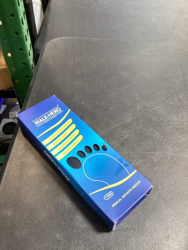 Photo 1 of Inserts Relieve Plantar Fasciitis - Flat Feet Insoles Arch Supports, Orthotic Insoles for Foot Pain Arch Pain Reduce Muscle Fatigue Absorb Shock (Mens 6-6 1/2 | Womens 8-8 1/2)
