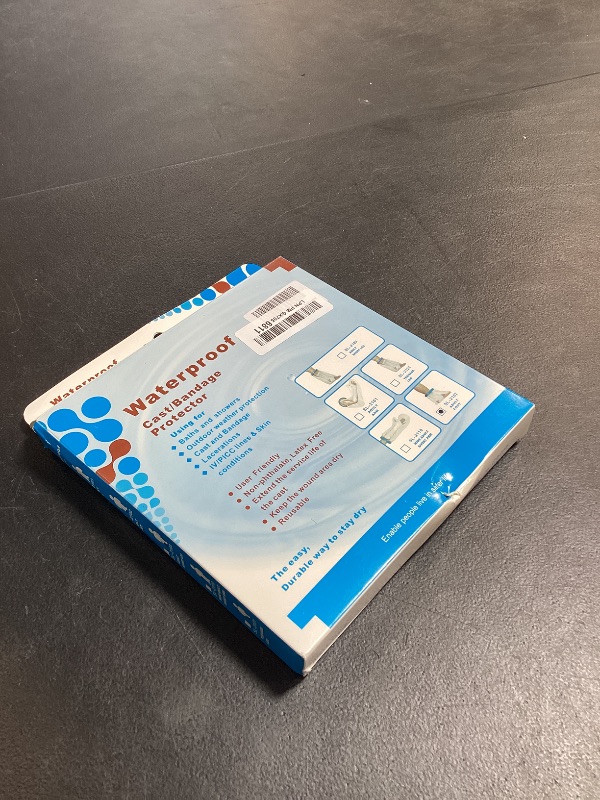 Photo 1 of Waterproof Foot Cast Cover for Shower Adult, Patented Ankle Wound Protector Watertight Seal, Reusable Surgery Recovery Supplies After Broken Foot Injury [2026 Upgrade]