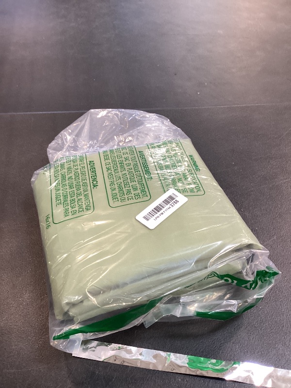 Photo 1 of Smiry Picnic Table Cover with Bench Covers, Waterproof Elastic Fitted Polyester Tablecloths for 6 Ft Rectangle Tables, Washable Windproof Tablecloth for Outdoor, Camping (Sage Green, 30x72 Inches)