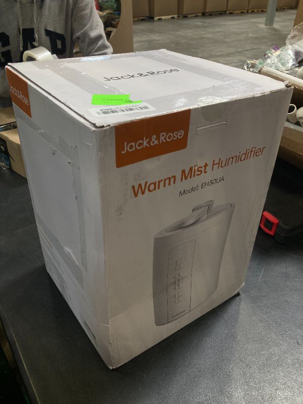 Photo 1 of 3L Stainless Steel Humidifier for Bedroom, Warm Mist Humidifiers Easy Clean, Steam Humidifier for Living Room, Whisper-Quiet and Filterless, with Sleep Mode and Timer, Auto-off Setting