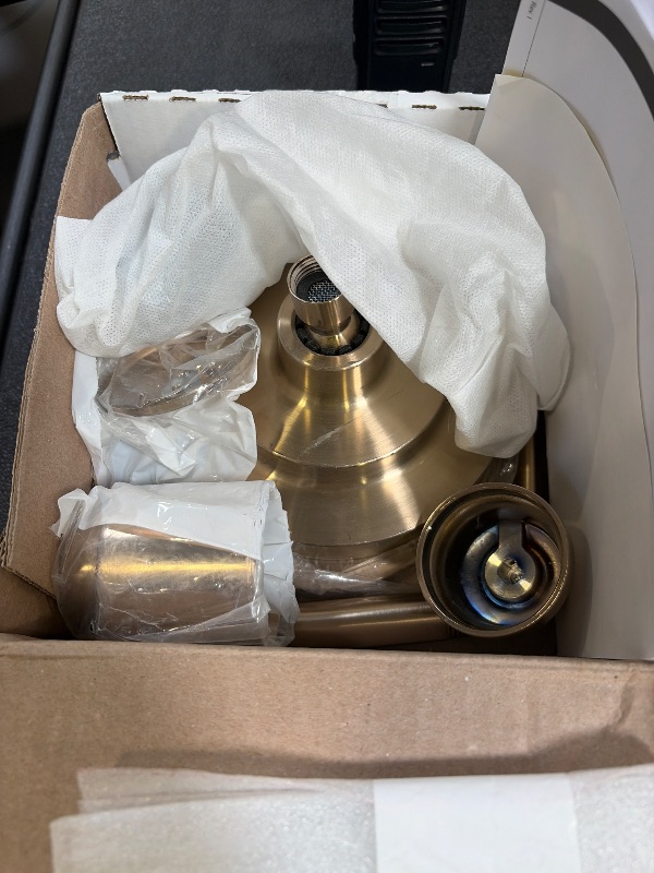 Photo 1 of Delta Saylor 14 Series 5-Setting Shower Faucet Set, Brushed Gold Shower Head and Handle Set, Valve Trim Kit, Champagne Bronze T14235-CZ (Valve Not Included)