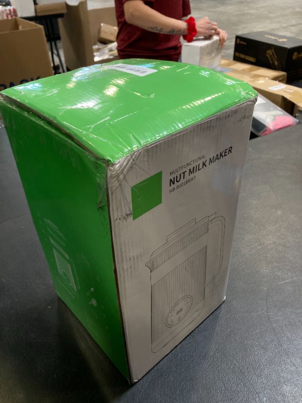 Photo 1 of KIDISLE 8 in 1 Nut Milk Maker Blender, 32oz Homemade Soy, Almond, Oat, Coconut, Plant Based and Non Dairy Beverages, Automatic Soybean Machine With Delay Start/Keep Warm/Boil Water, Cream