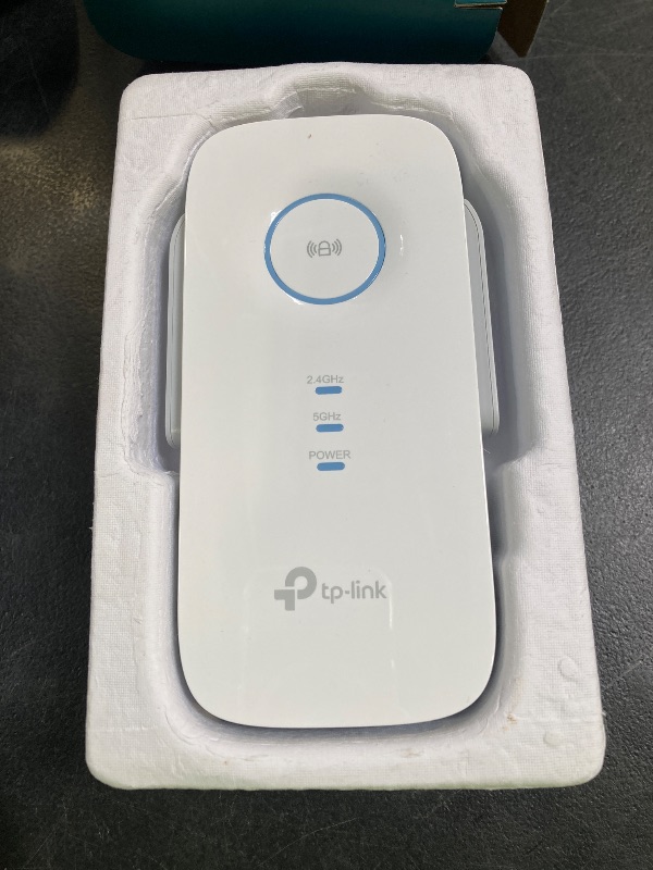 Photo 1 of TP-Link AC1900 WiFi Range Extender RE550 | Dual-Band Wireless Repeater Amplifier w/Gigabit Ethernet Port | Up to 2200 Sq. Ft., 32 Devices | Internet Signal Booster | APP Setup | EasyMesh Compatible