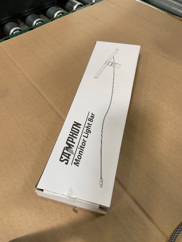 Photo 1 of Samphon Monitor Light Bar, Eye-Care USB Reading Mnitor lamp, 11.8'' LED Computer Lights with Ultrawide Lighting, 3 Color Temperature Dimmable Desk Light for Home Office Gaming