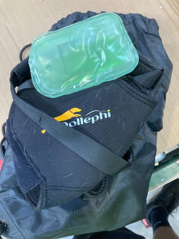 Photo 1 of Dollephi Dog Knee Brace for Torn ACL Hind Leg, Hot/Cold Compress for Patella Dislocation or Osteoarthritis, Cruciate Ligament Injuries, for Medium & Large Dogs,Patent Pending(Right Leg,XL)