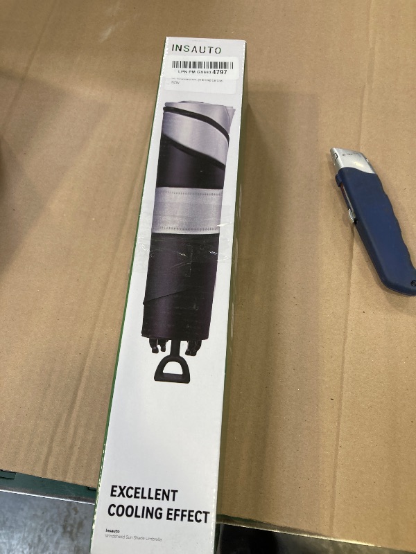 Photo 1 of INSAUTO Custom Fit Windshield Sun Shade Umbrella for Toyota Camry 2018-2024, Easy Fold & Store, Comes with Bag, UV & Heat Reflective, Keeps Your Car Cool