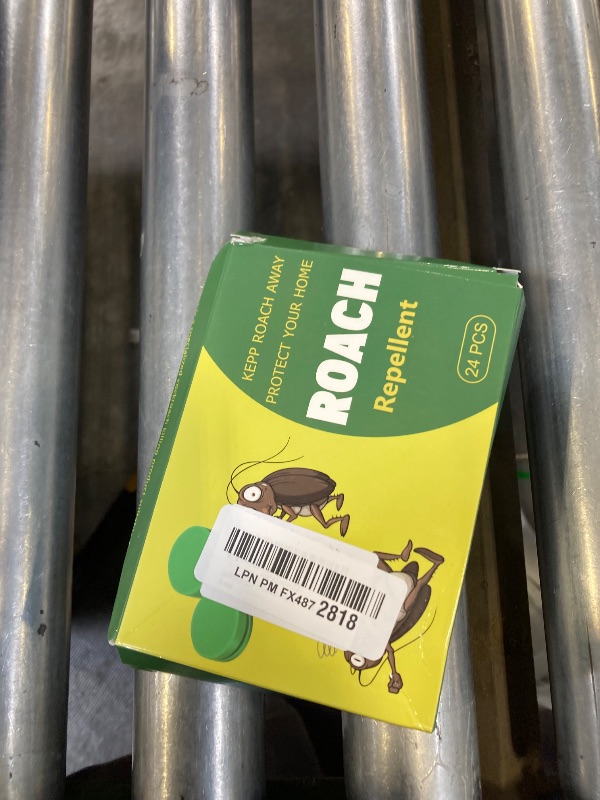Photo 1 of 24-Pack Indoor Cockroach Bait Stations, Ready-to-Use Pest Repellent with Long-Lasting Attractant for Home, Kitchen & Bathroom