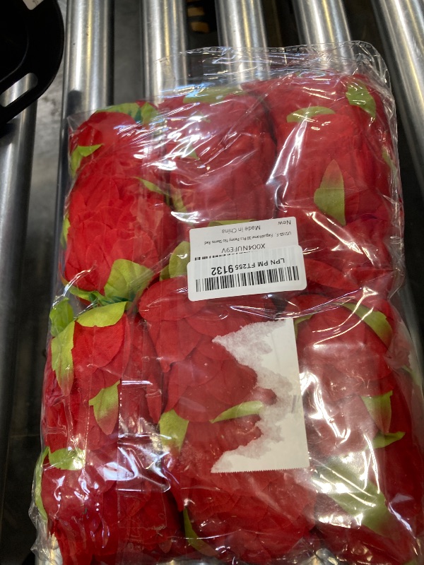 Photo 1 of FagusHome 30 Pcs Silk Peony Artificial Flower Only Heads No Stems Fake Peony Flowers Heads Artificial Peony Flower Heads No Stems for Wedding Home Decor (Red)