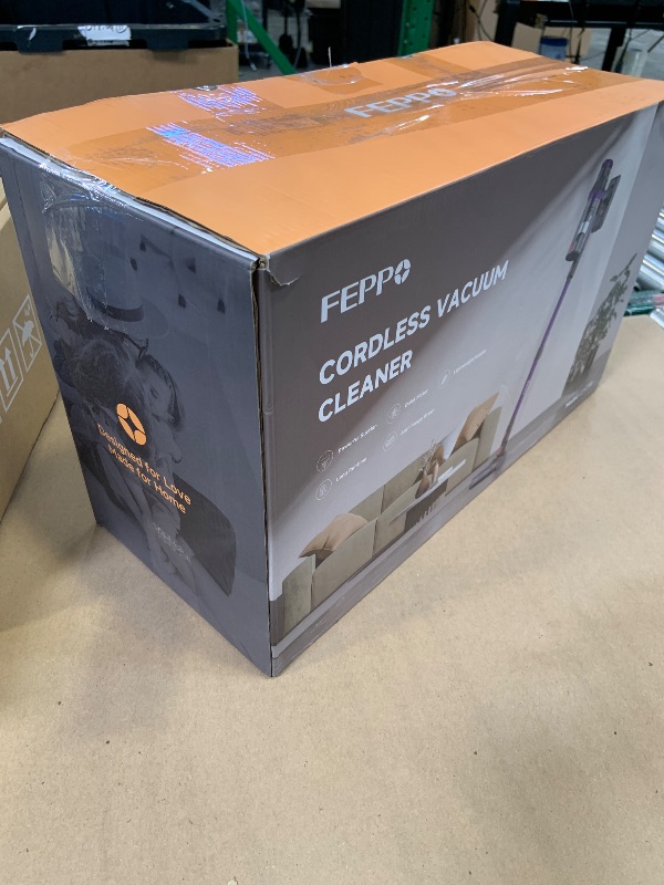 Photo 1 of FEPPO Cordless Vacuum Cleaner, Powerful Stick Vacuum with 70Mins Runtime and Touch Screen, Self-Standing, Anti-Tangle Vacuum Cleaners for Home, Wireless Vacuum for Hardwood Floor/Carpet/Pet Hair