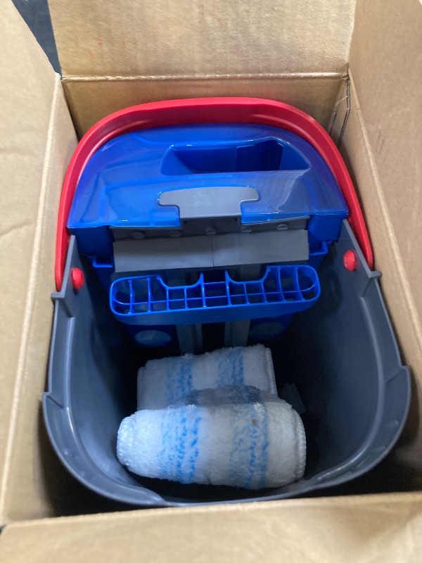 Photo 1 of O-Cedar H2prO Flat Mop System | Quick Everyday Cleaning | Dual-Tank Fresh Water System | Machine Washable Reusable Microfiber Mop Pad | Safe on Hardwood, Tile & Vinyl Floors