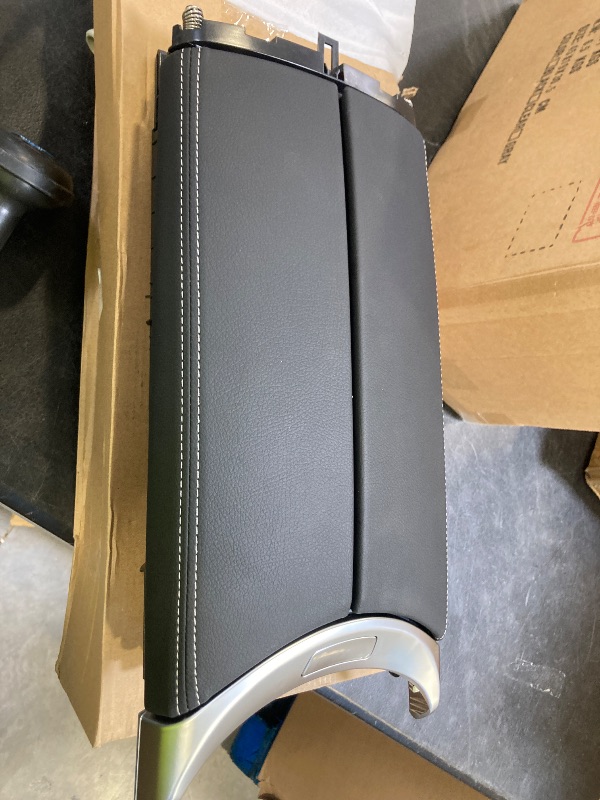 Photo 1 of FZJDSD 1PC ArmRest Front Center Console Storage Lid Compatible with Mercedes-Benz C300 C400 C63 AMG GLC43 2015-2020 Replace A2056808804 A2056800796 A2056805106 A2056805106