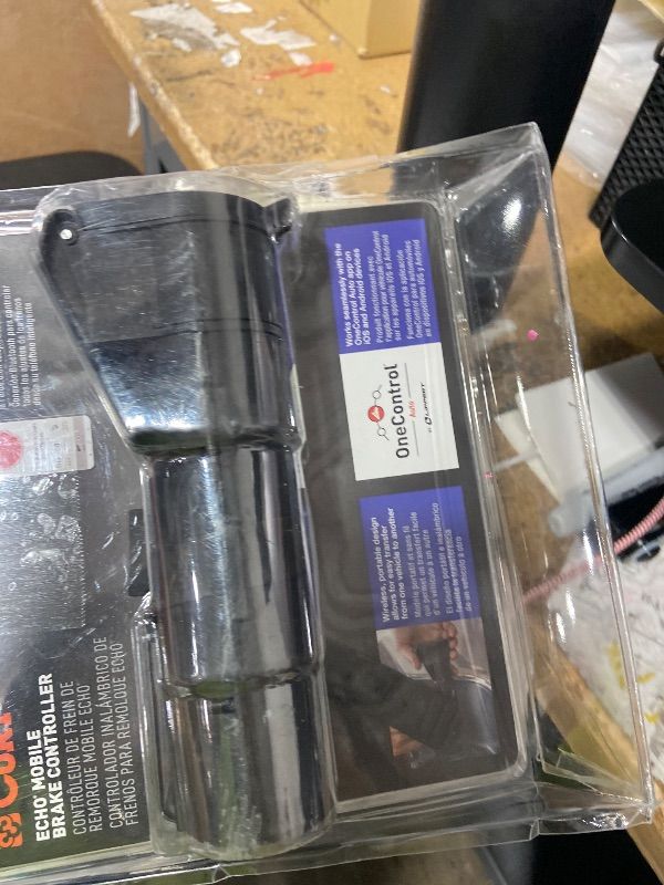 Photo 1 of CURT 51180 Echo Mobile Electric Trailer Brake Controller with Bluetooth-Enabled Smartphone Connection, Proportional