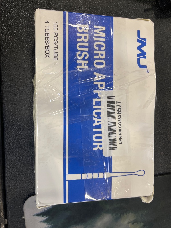 Photo 1 of JMU 400pcs Dental Micro Applicators Brushes Fine, Disposable Microswabs, Yellow