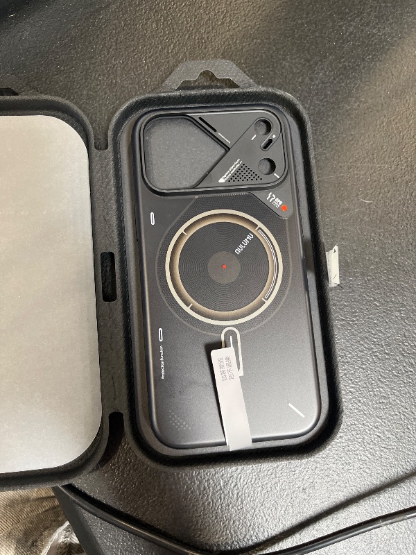 Photo 1 of Aulumu A17 iPhone 17 Pro Max Magnetic Thermal Case | CoolHyper | with Camera Control | IMD Technology | Compatible with Magsafe | Touch Translucent Gray