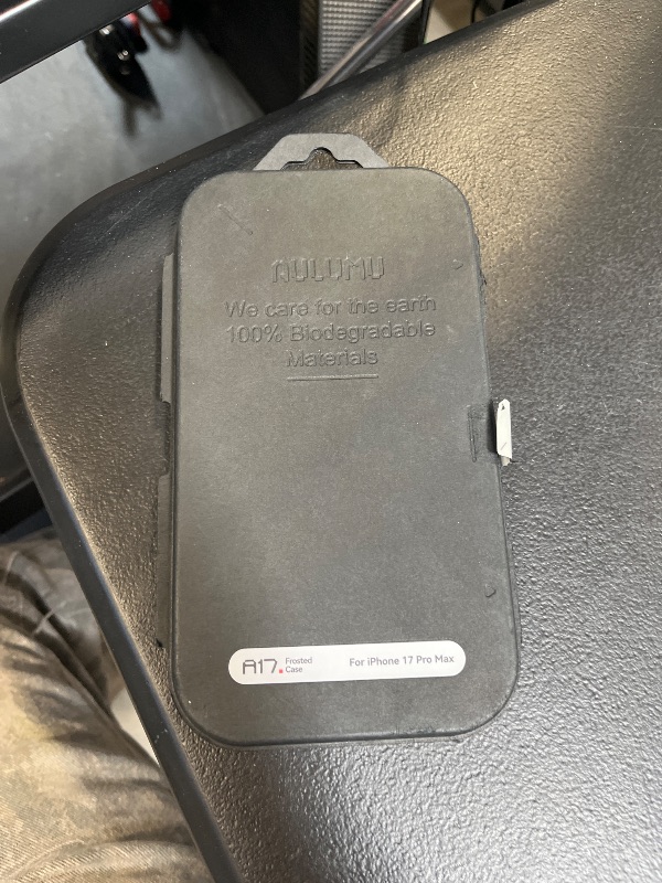 Photo 1 of Aulumu A17 iPhone 17 Pro Max Magnetic Thermal Case | CoolHyper | with Camera Control | IMD Technology | Compatible with Magsafe | Touch Translucent Gray