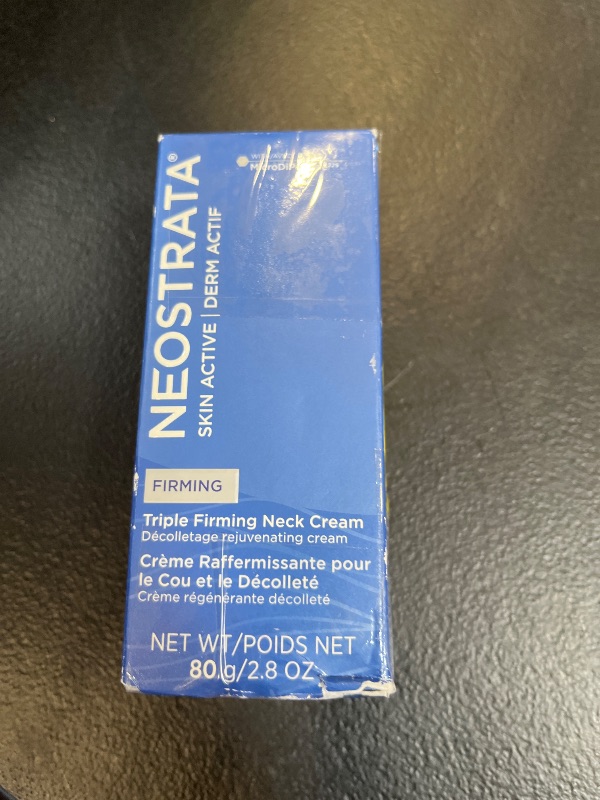 Photo 1 of NEOSTRATA Triple Firming Neck Cream, New & Improved Formula - with MicroDiPeptide229®, NeoGlucosamine, and Bakuchiol, Fragrance-free, Oil-Free, Décolletage Rejuvenating Cream For all Skin Types, 80 g.