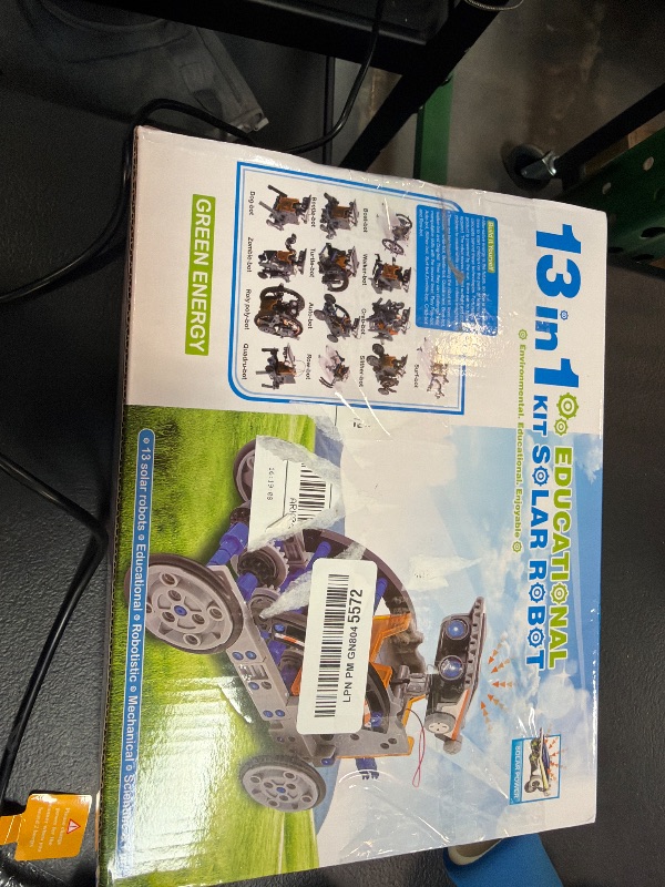 Photo 1 of Bottleboom STEM 13-in-1 Education Solar Power Robots Toys for Boys Age 8-12, Educational Toy Science Kits for Kids Experiment Robotics Set Birthday Gifts for 8 9 10 11 12 Years Old