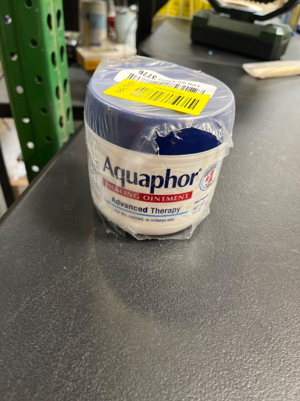 Photo 1 of Aquaphor Healing Ointment, Advanced Therapy Skin Protectant, Multi-Purpose Healing Ointment and Body Moisturizer, For Dry, Cracked Skin, Minor Cuts and Burns, 14 Oz Jar