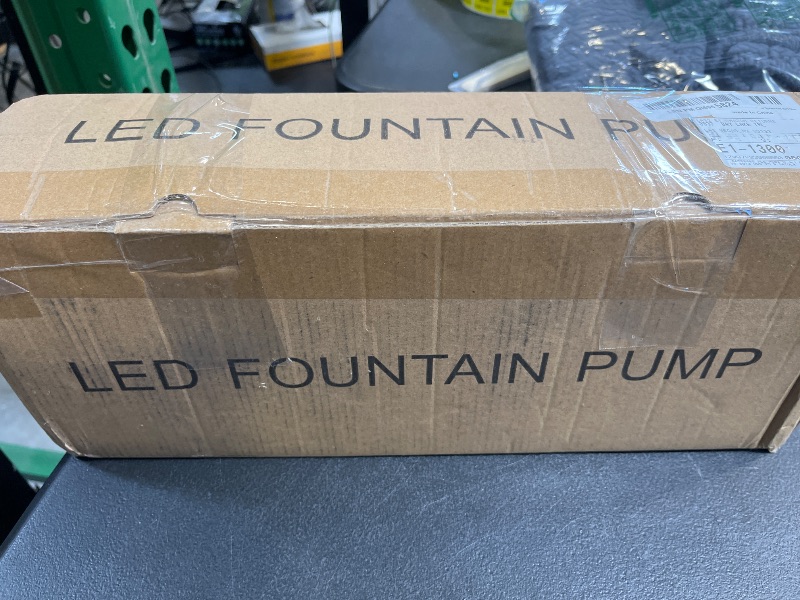 Photo 1 of ZoneJoy Submersible Pump RGB Pond Filter System Kits,3-in-1 Pond Filter Fountain with Colorful Light,660GPH Ponds Filter Box,Multi-layer Filtration, Applicable to Garden Fish Pond,Water Feature-bule