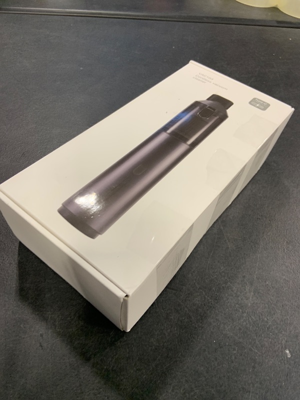 Photo 1 of Car Vacuum Portable Cordless Handheld Vacuum Cleaner 4-in-1 Mini Cordless Vacuum with 2 Suction Modes and 16800pa Suction Power Blowing & Inflating 2 Modes Handheld Vacuum for Car, Desk, Keyboards