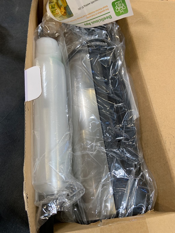 Photo 1 of 95kPa Vacuum Sealer Machine with AquaLock Technology, Dual-Pump Automatic Food Sealer for Dry & Moist Foods, Double Heat Seal, Built-in Cutter, Bag Storage & Accessory Hose,2 Bag Rolls,Stainless Steel