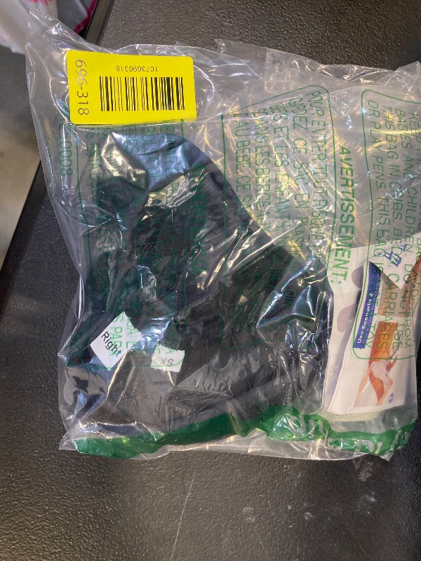 Photo 1 of Petdream Dog Rear Leg Sleeve to Stop Licking, Upgraded Leg Shap to Stop Slipping, for TPLO Surgery, Skin Conditions, Wounds, Breathable Soft Fabric (Black, Right Leg, XS)