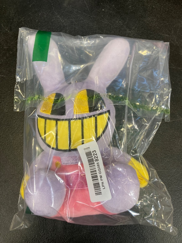 View 2 of SAJISP The Amazing Digital Circus Plush,10" Jax Plushies Toy Gift, Cute Stuffed Figure Doll for Kids and Adults, Birthday Halloween Christmas Choice for Boys Girls