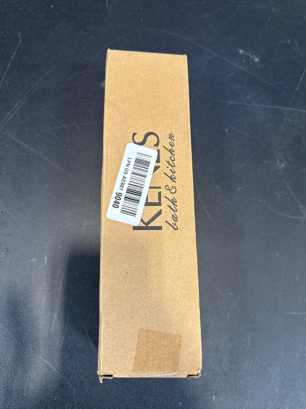 Photo 1 of KENES Bathroom Vessel Sink Pop Up Drain Without Overflow Assembly, Lavatory Vanity Sink Drain Stopper, Anti-Clogging Drain Strainer, Matte Black, KE-P300A-2