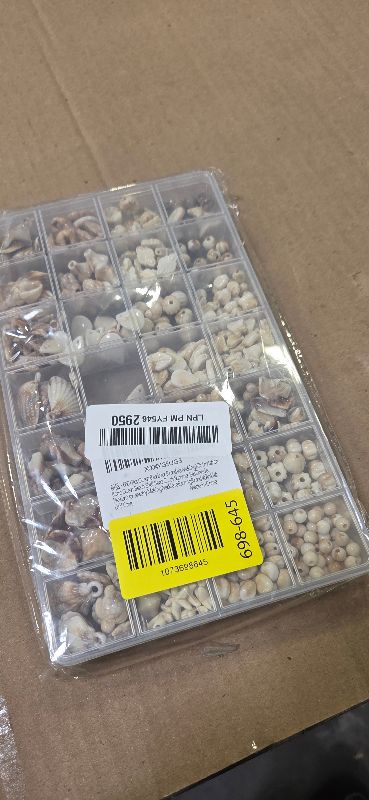 Photo 1 of 680+Pcs Ocean Beads for Bracelets Making Kit, Imitation Boho Ocean Beach Shell Bead Charms Starfish Beads Summer Sea Dangle Pendant for Jewelry Making Necklace Earring Bracelet Anklet DIY Craft