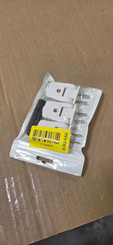 Photo 1 of Replacement Plug 2 Prong, Extension Cord Replacement Male Power Plug, 3 Pcs Rotatable Electric Plugs with 1 Screwdriver, Plugs Replacements 2 Prong, for Small Appliances Strips Lamps DIY Craft, White